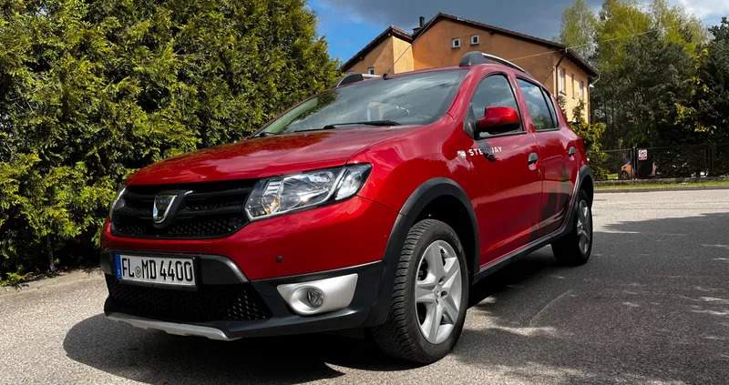 pomorskie Dacia Sandero Stepway cena 26900 przebieg: 114200, rok produkcji 2013 z Lębork